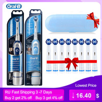 Oral B elektryczna soniczna szczoteczka do zębów obrotowy precyzyjne czyste dorośli niemcy DB4010 szczotka do zębów bez baterii 8 dodatkowe głowice szczotek podarunkowych 1